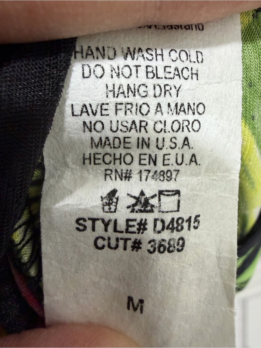 ☀️ a'gaci NWOT - Black Multi Tropical Slip Dress - Picture 4 of 6